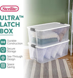 Sterilite 8-Pack Ultra Latching Box, Storage Bins - Image 3