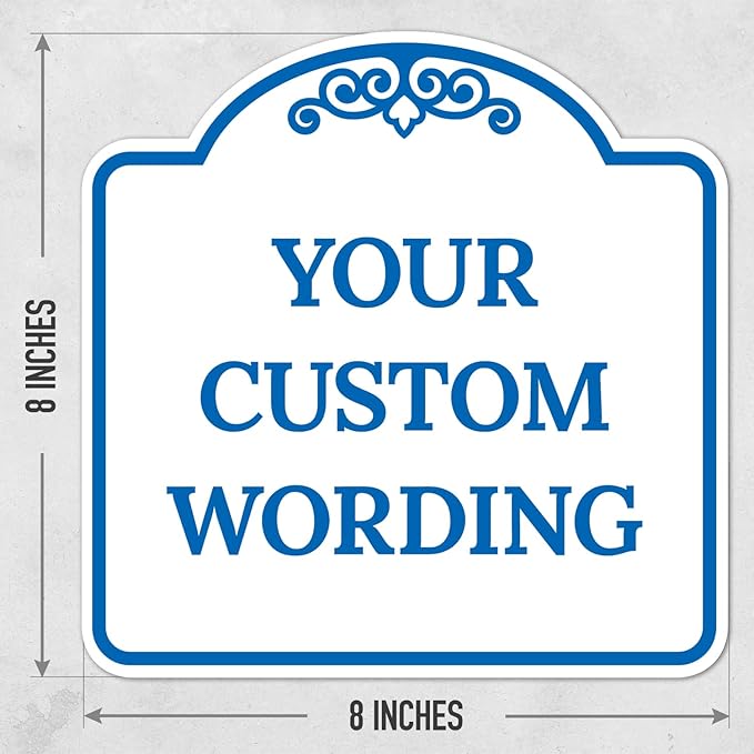 Custom Decorative Sign, Personalized Metal Sign - Image 3