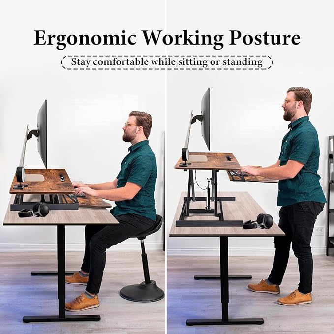 37 Inch Standing Desk Converter - Image 4