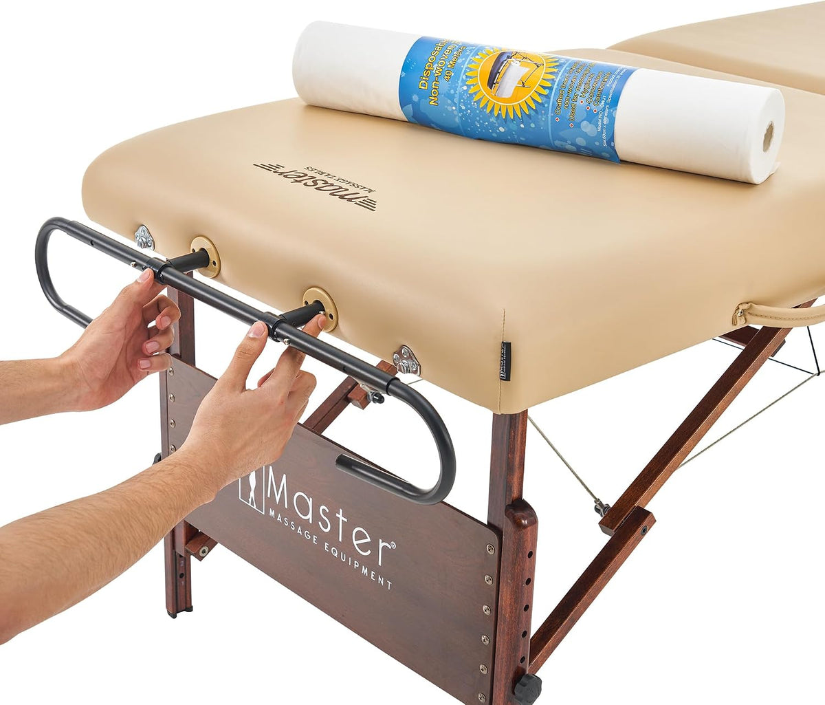 master massage paper roll holder for massage tables, package contents