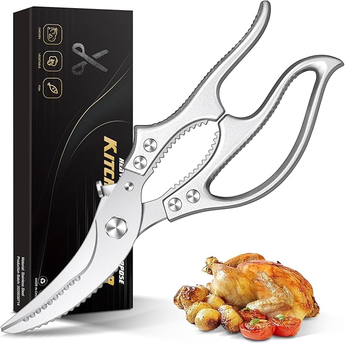 Aaeiirey Heavy Duty Poultry Shears – Luxury Kitchen Shears & Multipurpose by Unknown