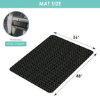 Vicwe Office Chair Mat for Hardwood Floor, Gaming Chair Mat for Hardwood - Image 7
