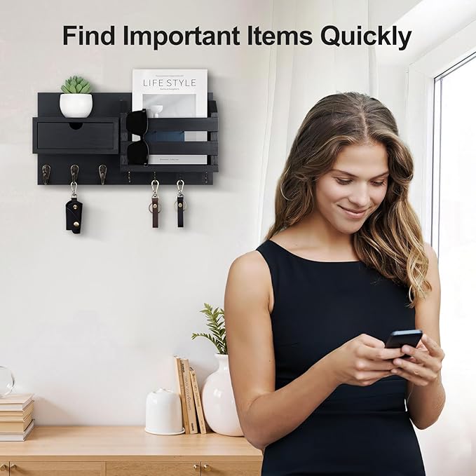 Lwenki Wall Mount Key Holder - Image 2