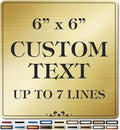 Custom Sign, Office Sign, Business/Office Name Plates by MySignCenter