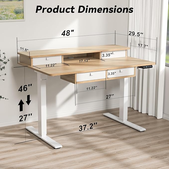FiCiHi Adjustable Height Standing Desk - Image 3