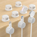 Magnetic Cable Clips, Adjustable Cord Holder Management, Adhesive Wire Keeper by COOCAT
