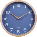 Kesin Wall Clock 12 Inch Silent Non Ticking Wood Wall Clocks Battery Operated by Kesin