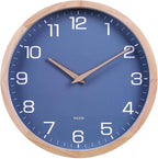 Kesin Wall Clock 12 Inch Silent Non Ticking Wood Wall Clocks Battery Operated by Kesin