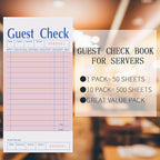 Guest Check Books 10 Pack, Guest Checks - Image 2