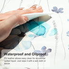 QIYI Large Mouse Pad for Desk, Floral Desk Mat for Desktop, Women Girls Office - Image 3