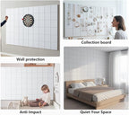 G Gamit Large Felt Wall Tiles Bulletin Board, Large Cork Board Alternative - Image 6