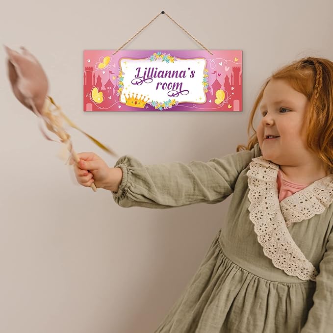 Custom Girl/Boy Name Sign Personalized Children Decor Sign - Image 6