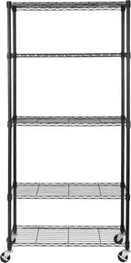 Seville Classics UltraDurable Heavy Duty NSF Solid Steel Wire Rack Storage Unit - Image 2