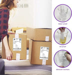 AveneMark 8 Stacks 4000 Labels 4" x 6" Fanfold Direct Thermal Labels, Postage - Image 4