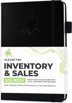 Clever Fox Inventory & Sales Log Book by CleverFox