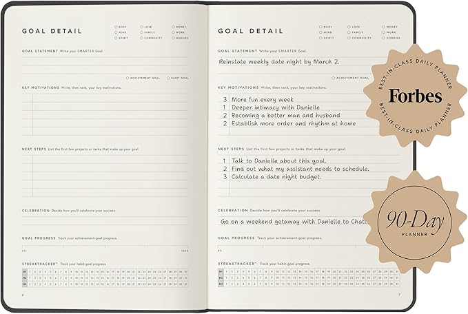 Full Focus Oatmeal Linen Planner by Michael Hyatt - Image 5