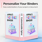 BinderX Extra Durable 3 Ring Binder, Round Rings 1 Inch Binder, Fits 175 Sheets - Image 5