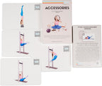 OnlinePilatesClasses Pilates Accessories Flashcards, 79 All-Levels Illustrated