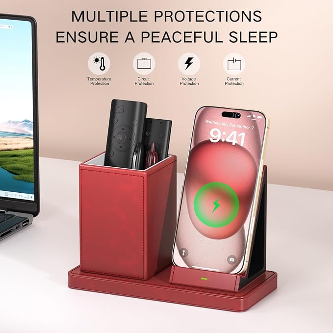 LADSTAG Desk Organizer with Phone Holder, Desk Organizers and Accessories - Image 3