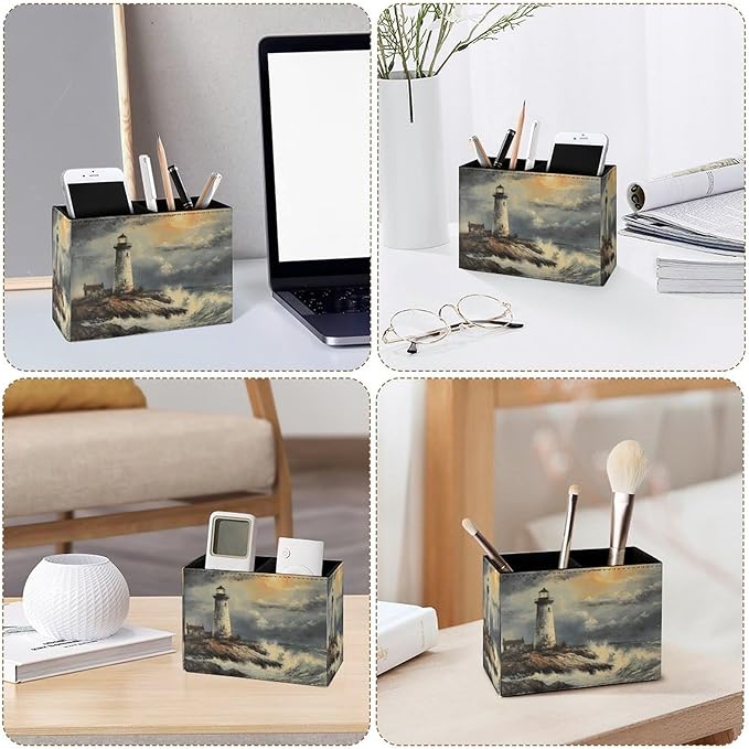 Famame Lighthouse Vintage Sea Pencil Holder - Image 4