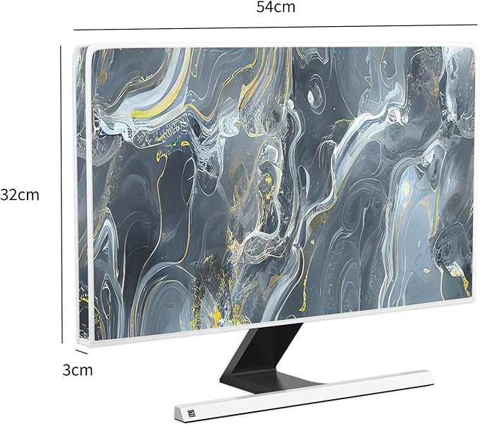 Baocicco Gray Gold Marble Waterproof 22, 25 Inch Anti-Static Dustproof - Image 5