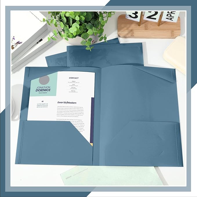 Henoyso 36 Pcs Plastic Folders - Image 4