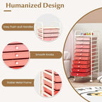 GLACER 10 Drawers Rolling Cart, Storage Cart - Image 6