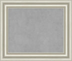 Amanti Art Silver Framed Magnetic Board 22x26 Small Vision Board by AmantiArt