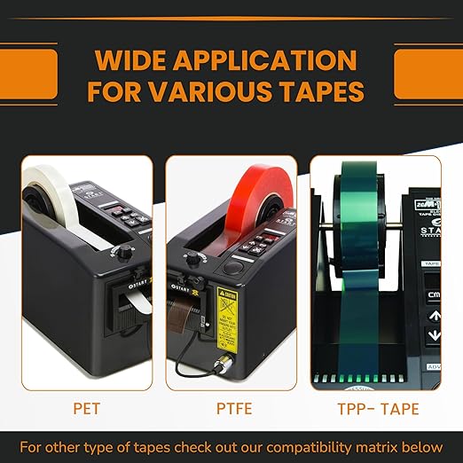 START International ZCM1000 Electric Tape Dispenser – Automatic Adhesive Tape - Image 6
