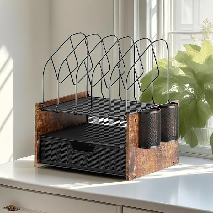 Wood Desk Organizer - Image 3