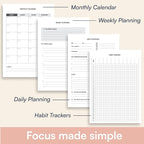3-Month Productivity & Goal Planner 2026 - Image 3