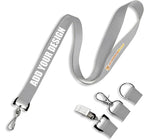 Wristband Bros Custom Lanyards For ID Badges, Keys & More | Add Text & Logos | by WristbandBros