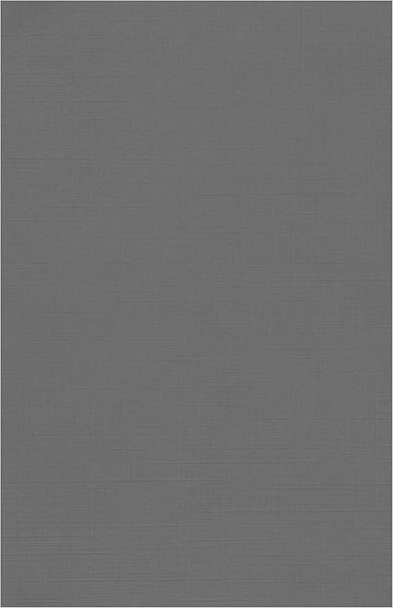 LUXPaper 11" x 17" Cardstock | Tabloid Size | Sterling Gray Linen | 100lb. by LUXPaper