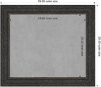 Amanti Art Black Framed Magnetic Board 25x29 Medium Vision Board - Image 2