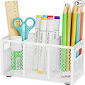 Marbrasse Mesh Pen Holder for Desk, Pencil Holder Desk Organizer 3 Adjustable by Marbrasse