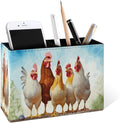Famame Chicken Roosters Farm Animals Pencil Holder by Famame