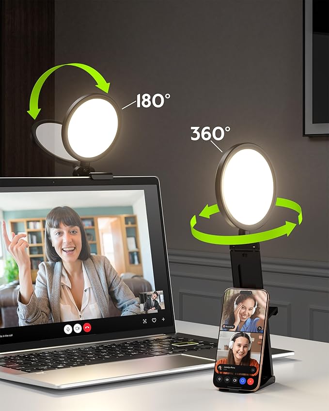 Computer Zoom Lighting for Video Conference, 3000K-6500K for Video - Image 6