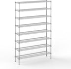 Regal Altair 14" Deep x 54" Wide x 86" Height Wire Shelving Kit | 8-Tier | NSF by Regal+Altair