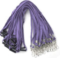 Lanyard Light Purple Lanyards Neck Flat Premium Breakaway Badge Lanyard
