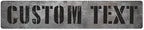 Custom Sign, Custom Street Sign, 11 Font Colors, 13 Font Styles, 4 Hole Options by MySignCenter