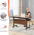 JEHUJD Conference Table, 55.1''Folding Conference Room Table - Image 5