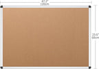 VIZ-PRO Cork Notice Board, 48 X 24 Inches - Image 2