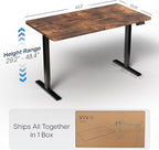 VIVO Electric 43 x 24 in Standing Desk, Memory Height Adjustment, 1B Series - Image 3