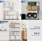 ALANNG 40" W Foldable 5-Tier Storage Shelves - Image 9