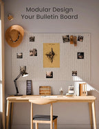 Fluxynara Large Felt Bulletin Board 48" x 36" Cork Board Alternative-12 Pack - Image 5