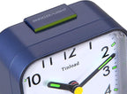 Tinload Small Battery Operated Analog Alarm Clock Silent Non Ticking, Ascending - Image 4