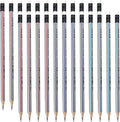 M&G Signal Series 24 Pack 2B Triangular Wood-Cased Pencils, Pre-Sharpened by MG