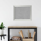 Amanti Art Silver Framed Magnetic Board 24x28 Medium Vision Board - Image 5