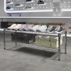 Regal Altair 14" Deep x 42" Wide x 14" Height Wire Shelving Kit | 2-Tier | NSF - Image 2