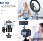 NEEWER Camera Desk Mount with C Clamp, 2 Pack 13.8"-23.6" Adjustable Desktop - Image 3